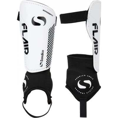 Sondico Comfort Sondico Ankle Shinguards White/Black