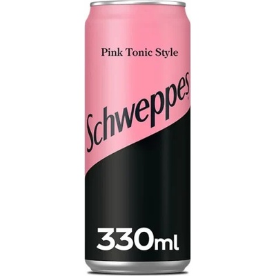 Schweppes Розов тоник кен 330мл