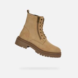 Geox Бежови дамски боти Geox Iridea Geox | Bezhov | ЖЕНИ | 36 - zoot - 234,25 лв