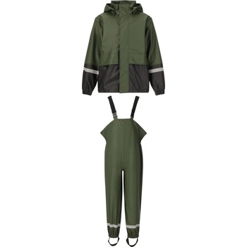 ZIG ZAG Детска грейка ZIG ZAG Kid's Simba PU Set Rain set - Kombu Green - размер 98 (EU) (702-5277-0412)