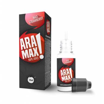 Image 1 of безникотинова течност Aramax - Max Strawberry 0мг