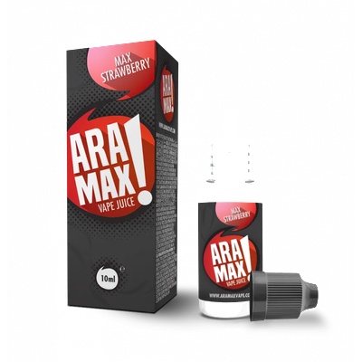 безникотинова течност Aramax - Max Strawberry 0мг