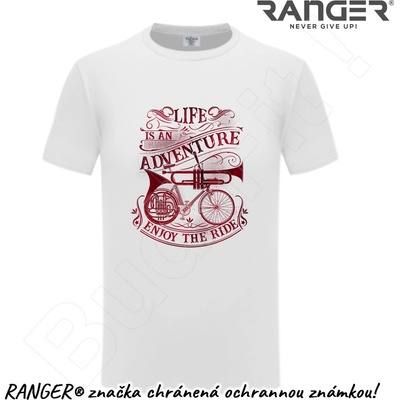 Tričko Ranger Adventure biela