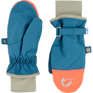 Finkid Детски ръкавици Finkid Kid's Kirjava Snow Gloves - Orangeade / Vetiver - размер M (202-8571-0312)