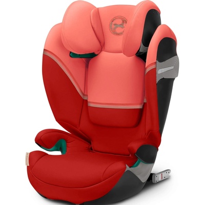 Cybex Solution S2 i-Fix Gold 2023 Hibiscus Red