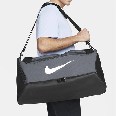 Nike Brasilia DH7710-068 bag šedá 60 l – Zboží Dáma