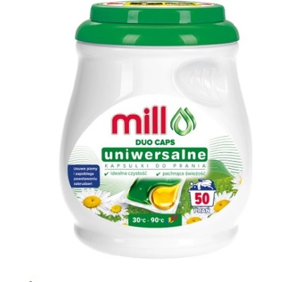 Mill DUO gelové kapsle na praní Universal 50 ks