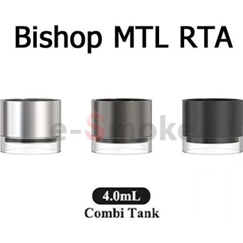 Ambition Mods Bishop MTL RTA Combi Tank - 4ml Black