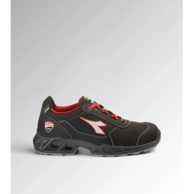 Diadora SHARK STABLE IMPACT LEATHER LOW S3S FO SR SC ESD obuv Černá