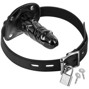 Fetish Tentation Каишка за уста с дилдо Penis Gag T2