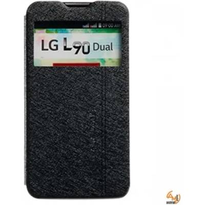 LG Страничен тефтер за LG L90 черен KLD Iceland