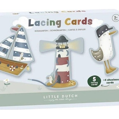 Little Dutch Šnurovacie karty Námornicky záliv