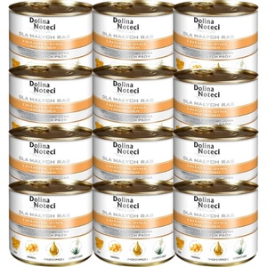 Dolina Noteci PREMIUM за малки породи с фазан, тиква и макарони 12x185 г