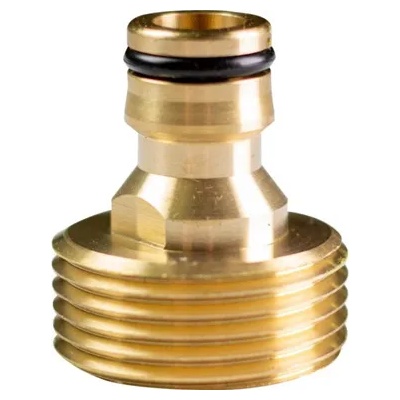 TopGarden АДАПТЕР ЗА КРАН 1" ВЪНШНА РЕЗБА МЕСИНГОВ tg (400413)