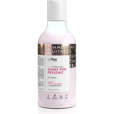 so! flow Smoothing Shower Shake душ гел за всички видове кожа Pithaja & Pomegranate 400ml