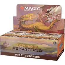 Wizards of the Coast Magic the Gathering Magic the Gathering Wizards Dominaria Remastered Draft Boosters Display Box Sealed Zabalený