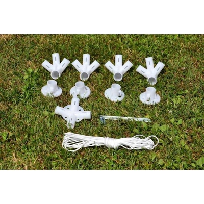 Garthen 384 Zahradní párty stan modrý 3 x 3 m