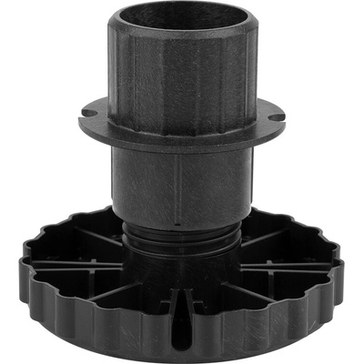 Hettich 9306015/44748 Korrekt noha 70 mm čierna