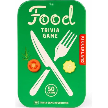 Kikkerland Игра Kikkerland Food Trivia Game