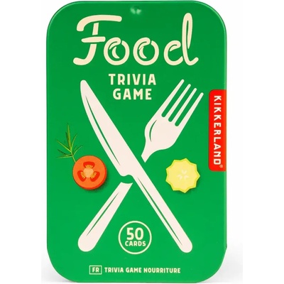 Kikkerland Игра Kikkerland Food Trivia Game