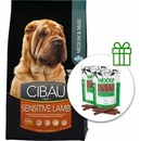 Granule pre psov Cibau Dog Sensitive Lamb rice Medium Maxi 12 kg