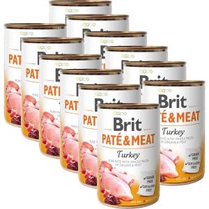 Brit Консерва Brit Paté & Meat Турция 12 x 400 г