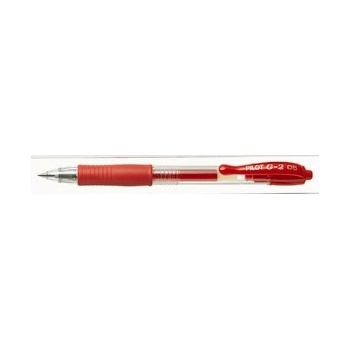Pilot Писалка Pilot Gelpen с щракащ механизъм G-2 0, 5 червена (BL-G2-5-R)
