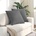 vidaXL Диван възглавници 2 pcs Тъмен сив 80 x 80 cm текстил (42014071)