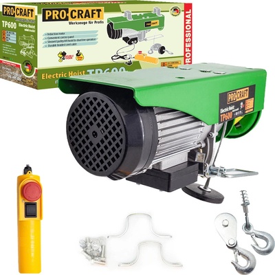 Procraft TP600 elektrický lanový naviják 300/600 kg