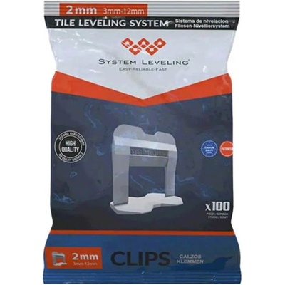 System Leveling SL1112 nivelační spony 2mm (100ks) – Zbozi.Blesk.cz