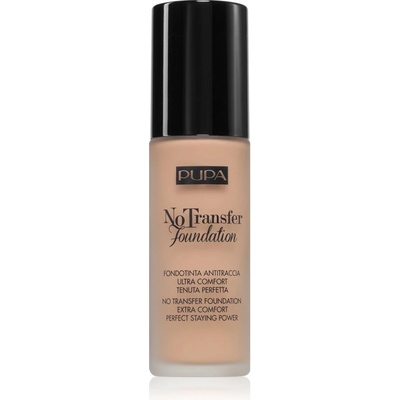 PUPA Milano No Transfer Foundation хидратиращ фон дьо тен SPF 15 цвят 02 - Light Beige 30ml