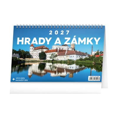 NOTIQUE Stolový Hrady a zámky 23,1 x 14,5 cm 2027