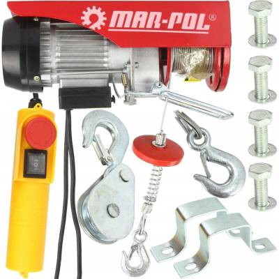 Elektrický lanový naviják 150/300 230V MAR-POL M80789