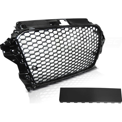 Predná maska Audi A3 8V 12-16 RS3 Style Glossy Black