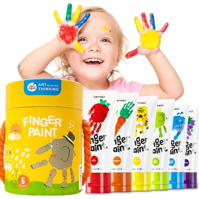Jar Melo prstové farby 6 ks 60 ml