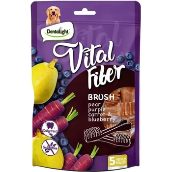 Dentalight Vital Fibre Brush Pear Medium дентално лакомство за средни породи 5бр, 85gr