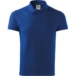 MALFINI Malfini cotton heavy 215 / Мъжка поло тениска - кралско синьо l (2150515)
