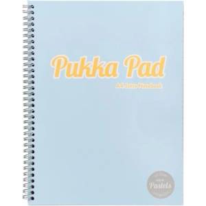 Pukka Pad Спирална тетрадка, А4, с правила, 100 листа, PUKKA PAD "Pastel Jotta Pad", смесен цвят 2010-PST (2010-PST)