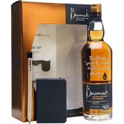 Benromach 10y 43% 0,7 l (dárkové balení zápisník a tužka)