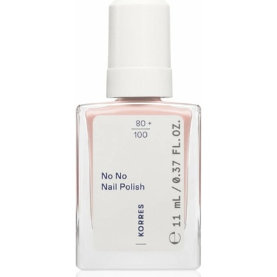 Korres No No Nail Polish pečující lak na nehty odstín 25 Beigy Pink 11 ml