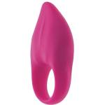 S Pleasures Velvet Softie Vibrating Ring Pink