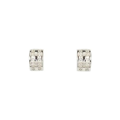 Infinitysilver stříbrné náušnice polokroužky A436021