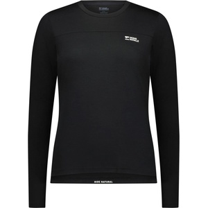 Mons Royale Дамска фланелка с дълъг ръкав за колоездене Mons Royale Women's Diversion Merino Bike Jersey L/S Cycling jersey - Black (156-2457-0113)