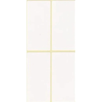 Etikety, 40x80 mm, 60 etikiet/bal, .