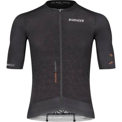 Bioracer Мъжка фланелка с къс ръкав за колоездене Bioracer Speedwear Graphene Jersey Cycling jersey - Black - размер XL (056-3660-0115)