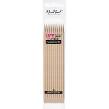 NeoNail Wooden Sticks drievko na zatláčanie nechtovej kožičky 10 ks