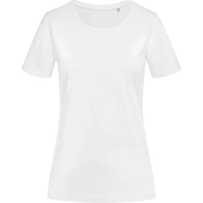 Stedman Dámske tričko Lux Fitted Crew neck White