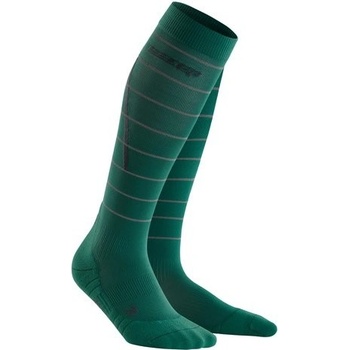 CEP Kompresné podkolienky Reflective Sock men green