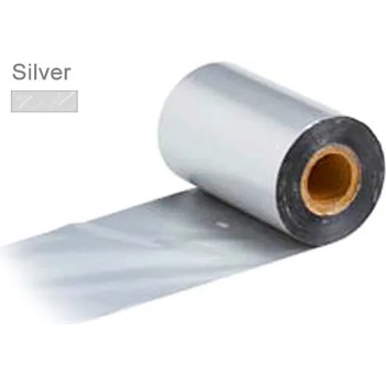 Image 1 of Термотрансферна лента agt95 СРЕБРО 55мм х 450м in