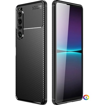 Image 1 of Sony Xperia 1 IV Удароустойчив Carbon Fiber Калъф и Протектор